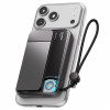 SHARGE ICEMAG 3 akupank, 10 000 mAh, 25 W Qi2, 35 W USB-C, must