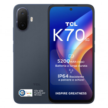 TCL K70 5G 4GB RAM 128GB nutitelefon - Stardust Blue