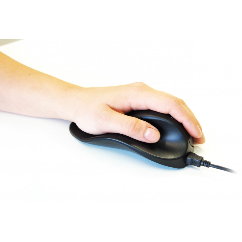 Bakker Elkhuizen Hippus HandShoeMouse Small ergonoomiline hiir, vasakukäelistele (BNEP170L)