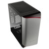 SilverStone Seta A1 Mid Tower, karastatud klaas - must/hõbedane