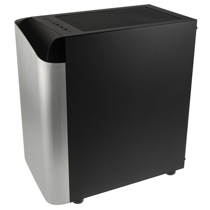 SilverStone Seta A1 Mid Tower, karastatud klaas - must/hõbedane