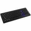 Ducky Cushion 98 mänguklaviatuur, 96%, USA paigutus (ANSI), Shush punased lülitid - matt must