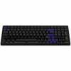 Ducky Cushion 98 mänguklaviatuur, 96%, USA paigutus (ANSI), Shush rohelised lülitid – matt must