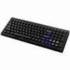 Ducky Cushion 98 mänguklaviatuur, 96%, USA paigutus (ANSI), Shush rohelised lülitid – matt must