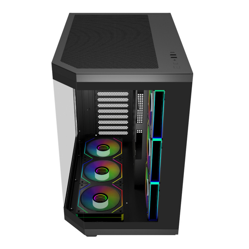 FSP U580 ARGB ATX Ultra Tower mängukorpus - must