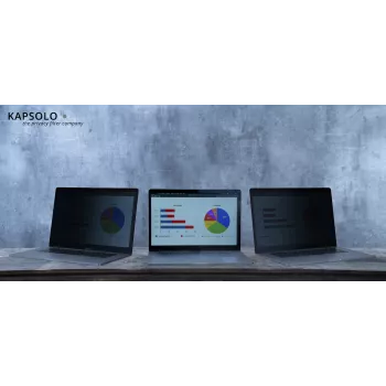 Kapsolo 4-suunaline isekleepuv privaatsusfilter 16 inch 16:10 ekraanidele (KAP12879)