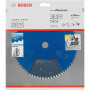 Bosch Expert for Aluminium ketassaetera Ø 210 mm, 72 hammast, ava 30 mm (2608644105)