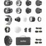 Godox RS60Bi 2-osaline modulaarne LED Bi-Color valgusti komplekt
