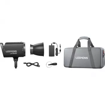 Godox Litemons LA150R LED RGB lamp mustaga