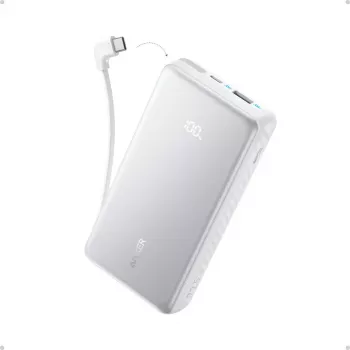 Anker Zolo 20000 mAh USB-C 22.5W valge akupank