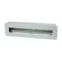 Allnet 19 inch 3U DIN-liistu paneel kaitselülititele, sügavus 61 mm, esipaneelile kinnitatav, helehall (ALL-S0002257)