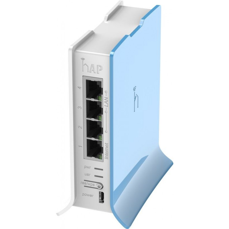 MikroTik RB941-2ND-TC traadita juurdepääsupunkt, 300 Mbit/s, sinine/valge