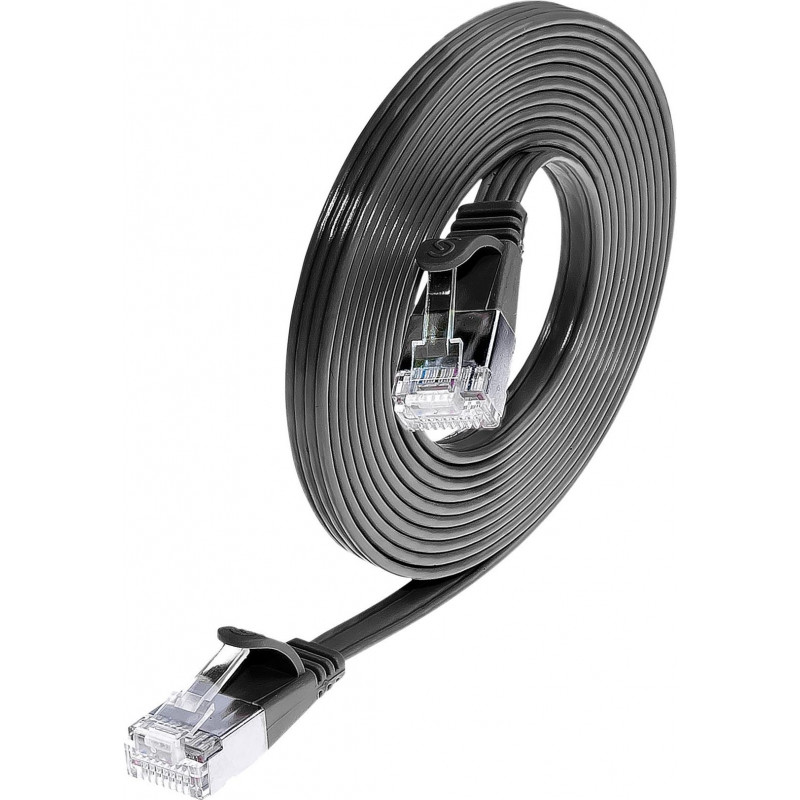 Wirewin Slim Cat6 U/FTP ühenduskaabel RJ45, 10 m, hall
