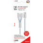 2GO USB-kaabel USB-B – USB-C/Micro-USB-B/Lightning, 1,5 m, mitmevärviline