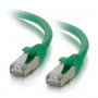 Mercodan Cat6a S/FTP ühenduskaabel RJ45, 20 m, roheline