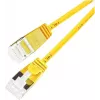 Wirewin Slim Cat6a U/FTP ühenduskaabel RJ45, 5 m, kollane