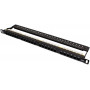 Getfort PGF-6UTP24-B7 kommutatsioonipaneel UTP Cat.6, 24 porti, 0.5U
