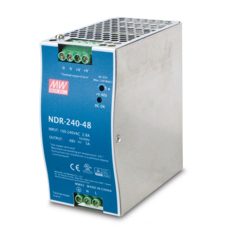 PLANET PWR-240-48 toiteplokimoodul 240 W sinine, hall
