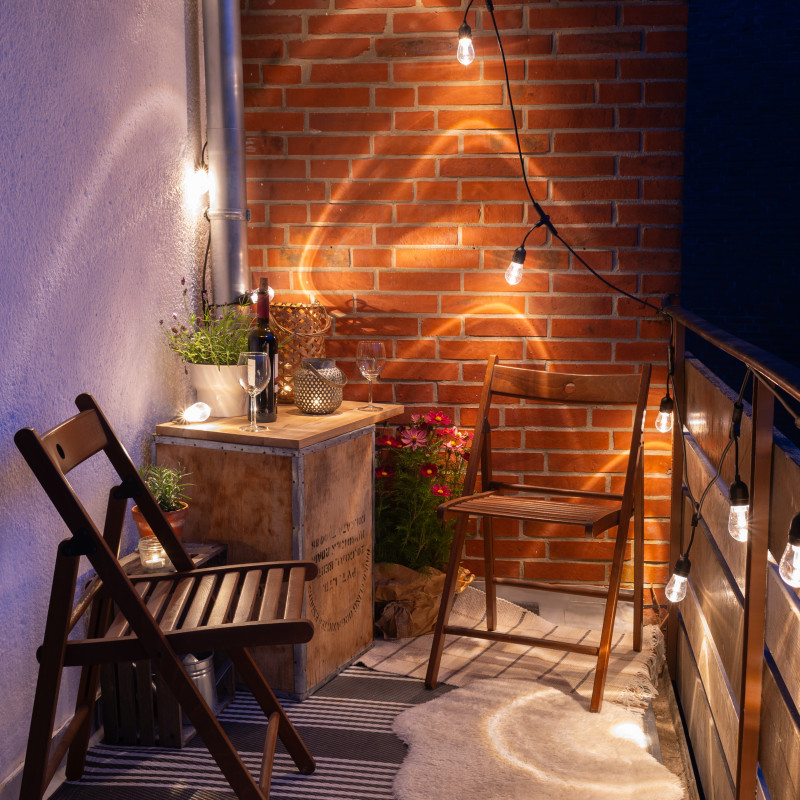 Osram SMART+ välisvalgusti nöör, IP44, RGBW, 4,5 W, Wi-Fi