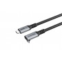 Mercodan nurga all USB-kaabel USB-C - USB-C, 3 m