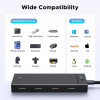 Ugreen USB-C hub 4x USB-C 3.2 / 1x USB-C 100W PD CM806 must