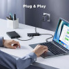 Ugreen USB-C hub 4x USB-C 3.2 / 1x USB-C 100W PD CM806 must