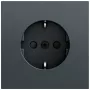 Gira System 70 SCHUKO pistikupesa SP, antratsiit, 445373