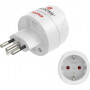 Hama reisiadapter tüüp J, L, N, 3-pin, Šveitsi, Itaalia ja Brasiilia jaoks