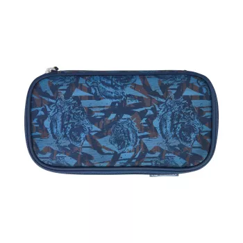 herlitz be.bag beatBox pliiatsipinal Camo Tiger, polüester, XXL tõmblukuga põhiosakond