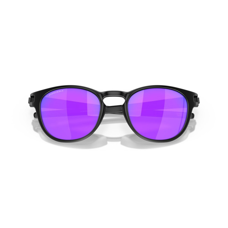 Oakley Latch päikeseprillid – Matte Black/Prizm Violet
