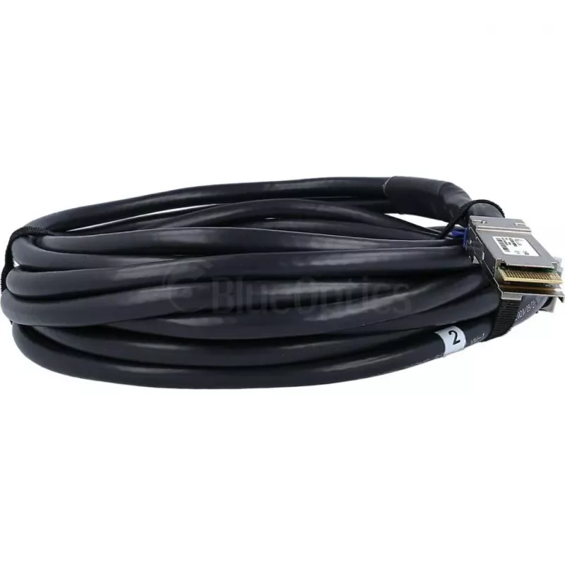BlueLAN QSFP-DD kahele QSFP56-le 400G breakout DAC-kaabel, 1 m, Juniper 720-128728 ühilduv