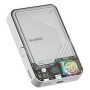 SHARGE ICEMAG 2 akupank, 10000 mAh, 15 W Qi2, 30 W USB-C, läbipaistev