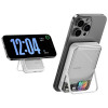 SHARGE ICEMAG 2 akupank, 10000 mAh, 15 W Qi2, 30 W USB-C, läbipaistev