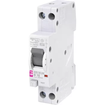 ETI 002176024 KZS-1M-UNI RCBO (FI/LS) 1P+N, tüüp A, B16/0.03, 240 V, 16 A, 50/60 Hz