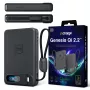 3mk incharge Genesis Qi2 25W juhtmevaba laadija + PD 45W sisseehitatud USB-C kaabliga, must