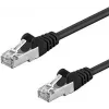 Wirewin Cat5e U/FTP ühenduskaabel, 15 m, must