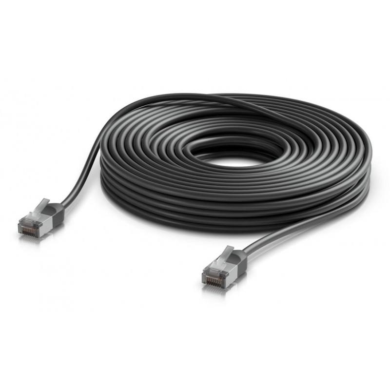 Ubiquiti Outdoor Cat6a F/UTP ühenduskaabel RJ45, 15 m, must