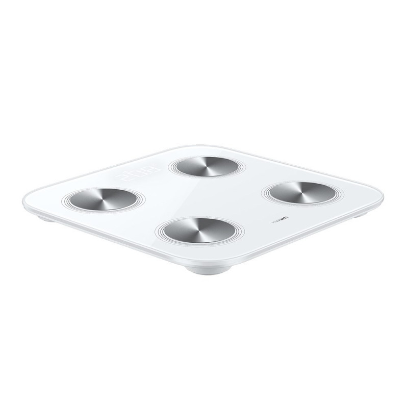 Huawei Scale 3 Bluetooth Edition valge / nutikas isiklik kaal / karastatud klaas / WiFi ja BT / kuni 150 kg / Android ja iOS