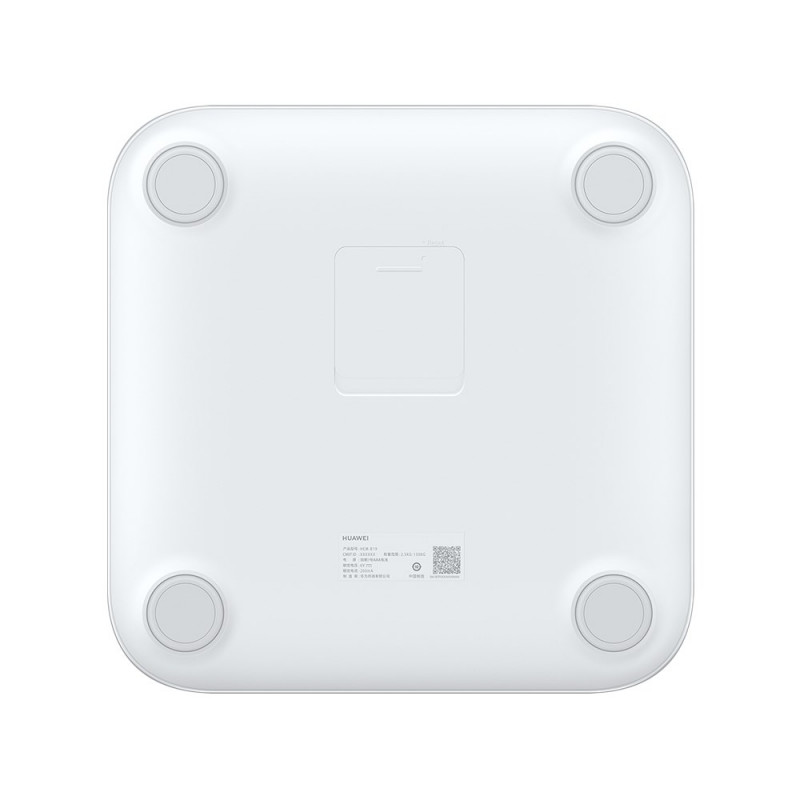Huawei Scale 3 Bluetooth Edition valge / nutikas isiklik kaal / karastatud klaas / WiFi ja BT / kuni 150 kg / Android ja iOS