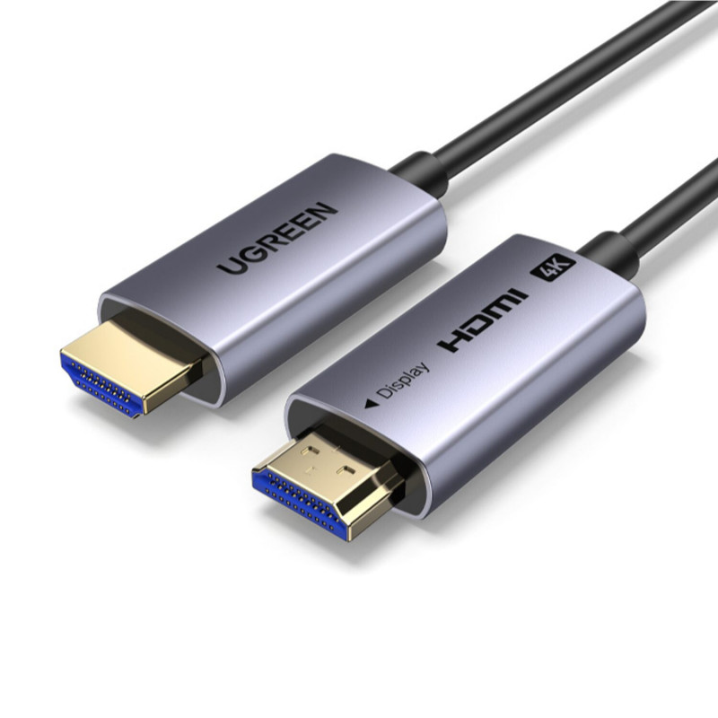 Ugreen Premium High Speed HDMI-kaabel, 15 m, 4K, must