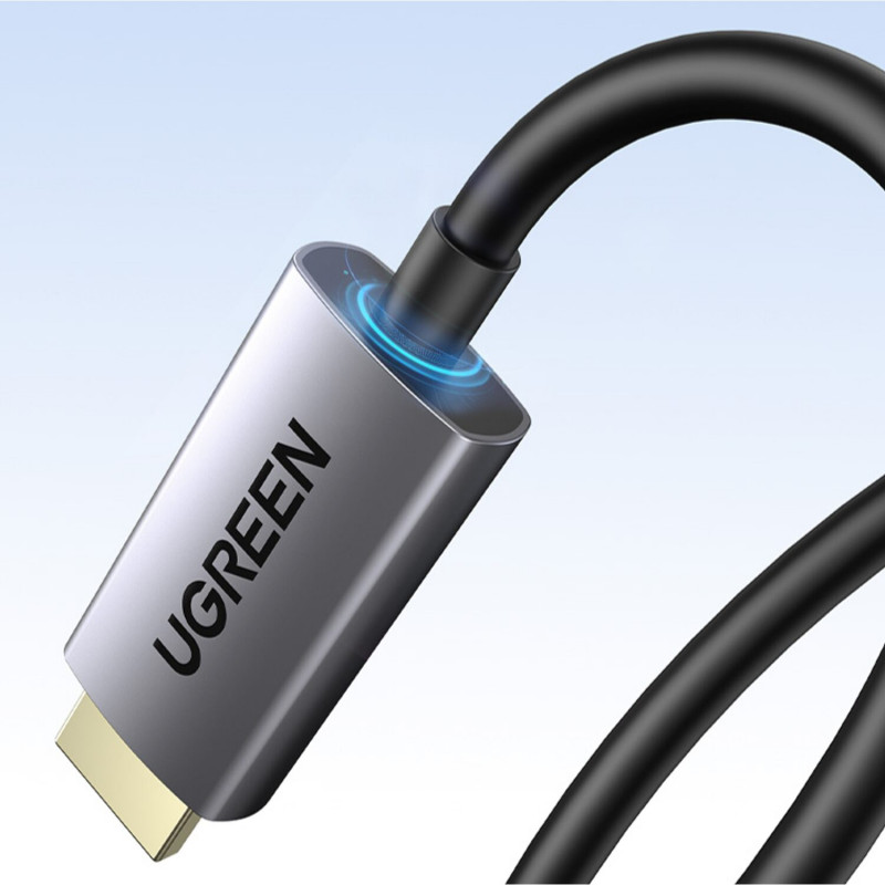 Ugreen Premium High Speed HDMI-kaabel, 15 m, 4K, must