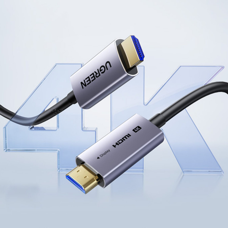 Ugreen Premium High Speed HDMI-kaabel, 15 m, 4K, must