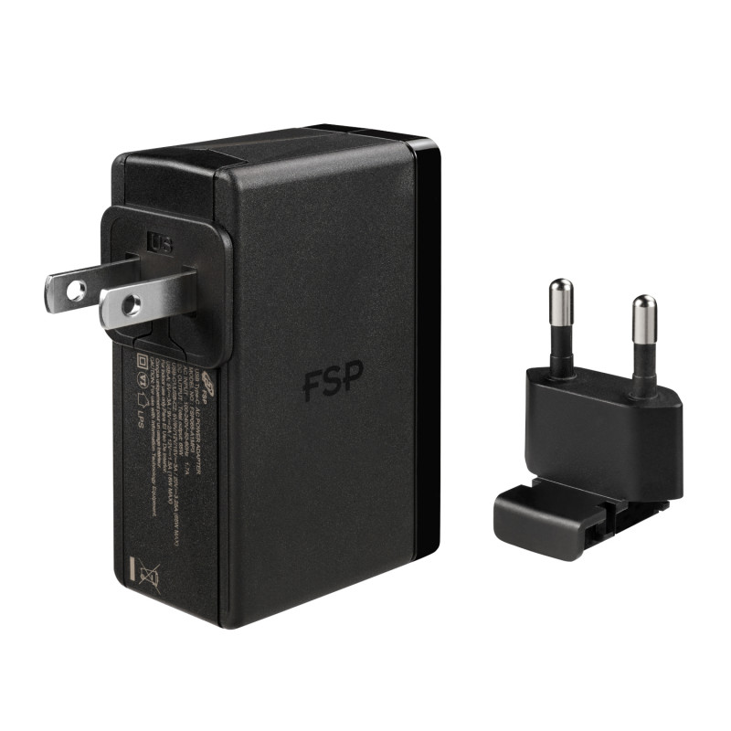 FSP 65W PD 2-haruline USB Type-C toiteadapter