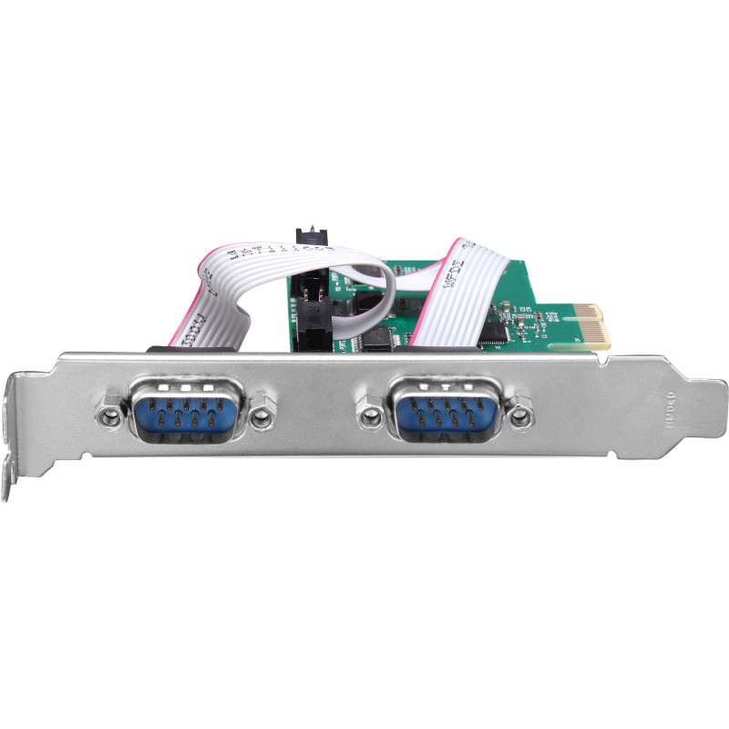 InLine® PCIe x1 liidesekaart, 4x RS-232, madalprofiil