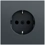 GIRA 418873 SCHUKO pistikupesa System 70, antratsiit