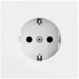 GIRA 418872 SCHUKO pistikupesa System 70 puhtvalge