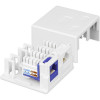 Techly 366310 pealepandav seinakarp 2 Keystone moodulile RJ45 või RJ11/12
