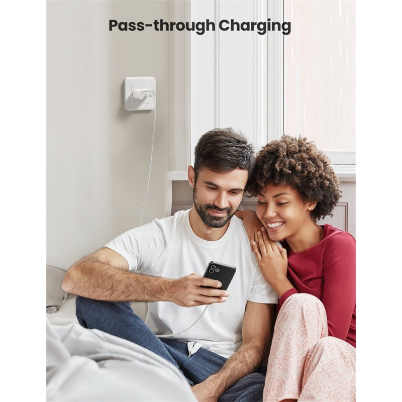 Ugreen CD137 USB-C sein laadija, 1x USB-C, 3 A (57370)