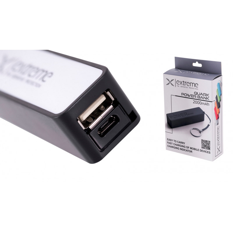 Esperanza Quark akupank 2000 mAh, must