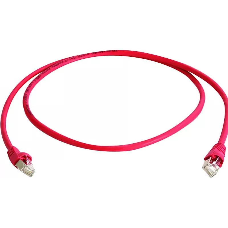 Telegärtner Cat6a S/FTP ühenduskaabel, 4 m, punane
